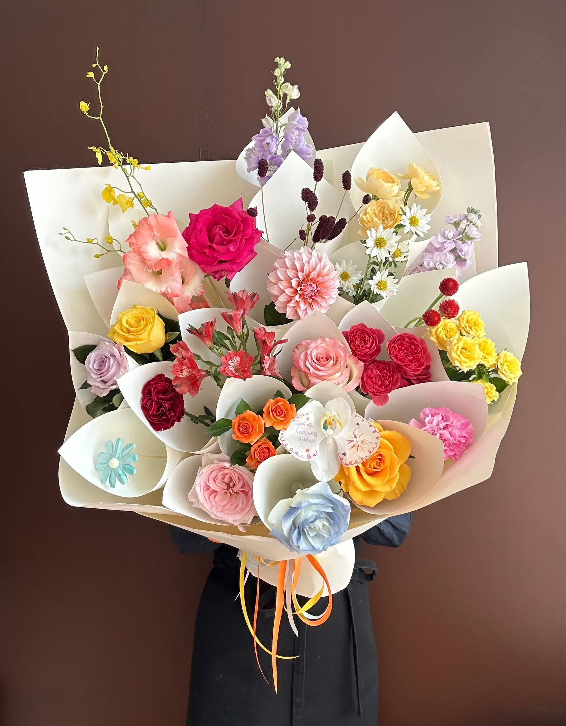 杭州花束实拍：周岁花、领证手捧花和日常送花怎么选