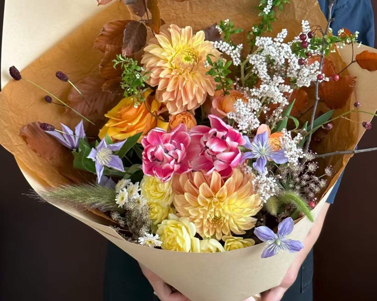 杭州国庆假期花礼实拍｜8组真实花束、花篮与花盒