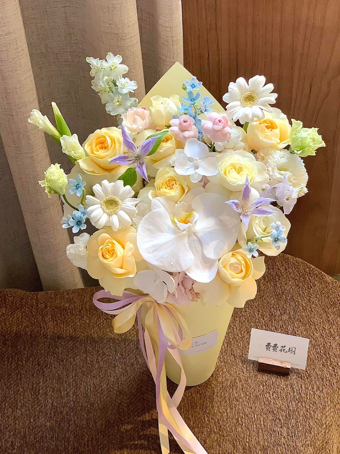 杭州教师节办公室花礼合集｜花束、花篮和蝴蝶兰花桶参考